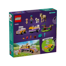 Konstruktorius - LEGO Friends 42634 Arklių ir ponių priekaba 105 dalys