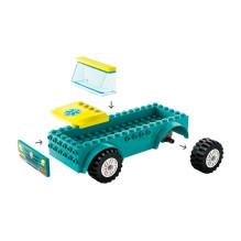 Konstruktorius - LEGO® City 60403 Greitosios Pagalbos Automobilis Ir Snieglentininkas