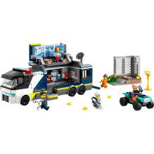 Konstruktorius - Lego City policijos mobilus nusikaltimų laboratorijos sunkvežimis 674 dalys