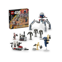 Konstruktorius - LEGO® Star Wars 75372 Klonų Kariai ir Koviniai Droidai