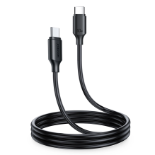 Joyroom ilgalaikė serija A9 USB-C / USB-C PD QC kabelis 60W 3A 1m - juodas