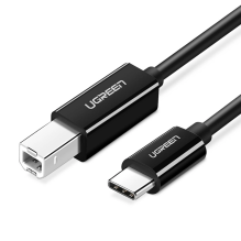 Ugreen printer cable USB-C - USB-B 480Mb / s 2m black (US241)