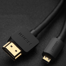 Ugreen cable Micro HDMI - HDMI cable 3m black (HD127)