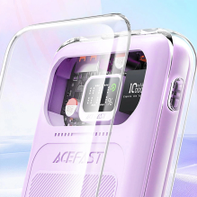 Acefast Powerbank 10000mAh Sparkling Series greito įkrovimo 30W violetinė (M1)