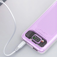 Acefast Powerbank 10000mAh Sparkling Series greito įkrovimo 30W violetinė (M1)