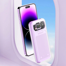 Acefast Powerbank 10000mAh Sparkling Series greito įkrovimo 30W violetinė (M1)