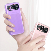 Acefast Powerbank 10000mAh Sparkling Series greito įkrovimo 30W violetinė (M1)