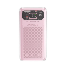 Acefast Powerbank 10000mAh Sparkling Series greito įkrovimo 30W rožinė (M1)