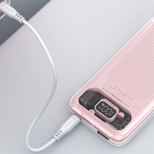 Acefast Powerbank 10000mAh Sparkling Series greito įkrovimo 30W rožinė (M1)