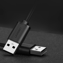 Ugreen USB laidas – USB 2.0 480Mbps 1.5m juodas (US102)