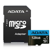 MikroSD Kortelė - ADATA Premier 128 GB UHS-I Klasė 10