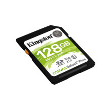 Atminties Kortelė - Kingston Canvas Select Plus 128 GB SDXC UHS-I Klasės 10