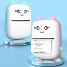 Thermal printer mini cat HURC9 - pink