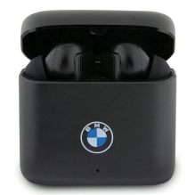 BMW Bluetooth ausinės BMWSES20AMK TWS + prijungimo stotelė juoda / juoda Signature