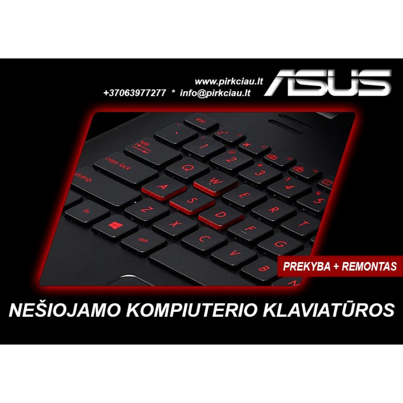 asus n751j keyboard