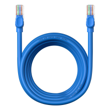 Baseus High Speed Cat 6 RJ-45 1000Mb / s Ethernet cable 5m round - blue