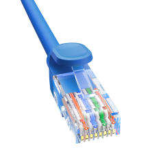 Baseus High Speed Cat 6 RJ-45 1000Mb / s Ethernet cable 5m round - blue