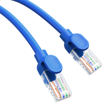 Baseus High Speed Cat 6 RJ-45 1000Mb / s Ethernet cable 5m round - blue