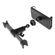  RETURNED ITEM Wozinsky car headrest holder with hanger black (WTHBK2)