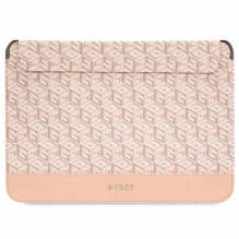 Guess GCube Stripes case for a 14&quot; laptop - pink