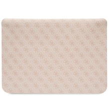 Guess 4G Printed Stripes cover for a 14&quot; laptop - pink