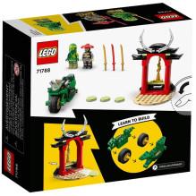 Konstruktorius - LEGO NINJAGO 71788 Loido nindzės gatvės motociklas 64 dalys