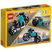 Konstruktorius - LEGO Creator 31135 Senovinis Motociklas 128 Dalių