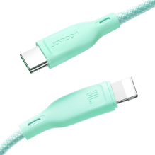 „Joyroom“ kelių spalvų serija S-A34 USB-C / USB-C PD 60 W 1 m kabelis – violetinis