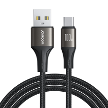 Joyroom Light-Speed Series S-A25 USB-A / USB-C cable 100W 1.2m - black