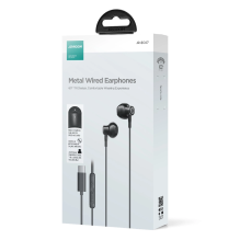 Joyroom TYPE-C Series JR-EC07 USB-C in-ear headphones metal - black