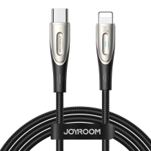 Joyroom Star-Light Series SA27-CL3 USB-C / Lightning 30W 1,2 m laidas – juodas