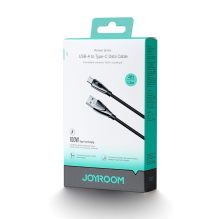 Joyroom Pioneer Series SA31-AC6 USB-A / USB-C laidas 100W 1,2m - juodas