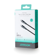 Joyroom Pioneer Series SA31-CC5 USB-C / USB-C laidas 240W 1,2m - juodas