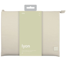 Uniq Lyon Waterproof RPET case for a 14&quot; laptop - beige