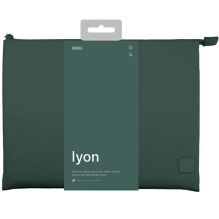 Uniq Lyon Waterproof RPET dėklas 14&quot; nešiojamam kompiuteriui – žalias