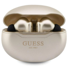 Guess GUTWST50ED TWS Bluetooth ausinės + prijungimo stotelė - auksinė Classic EST