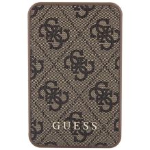 Guess Powerbank 15W GUPB5LP4GEGW 5000mAh ruda / ruda 4G odinis metalinis logotipas