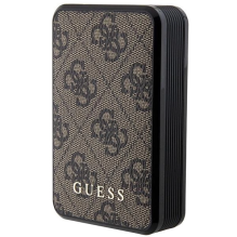 Guess Powerbank 18W GUPB10DP4GEGW 10000mAh ruda / ruda 4G odinis metalinis logotipas