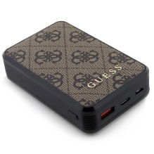 Guess Powerbank 18W GUPB10DP4GEGW 10000mAh ruda / ruda 4G odinis metalinis logotipas