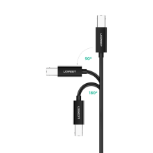 Ugreen US241 USB-C 2.0 - USB-B cable 1 m - black