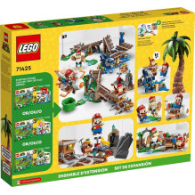 Konstruktorius - LEGO Super Mario Didi Kongo kasyklos vežimėlio kelionė, 1157 dalys