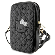 Hello Kitty Quilted Bows Strap bag - black