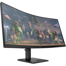 Monitorius - HP OMEN 34c 34" WQHD 165Hz Lenktas Juodas