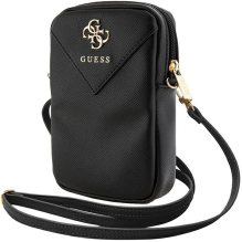 Guess Zip Triangle 4G bag - black