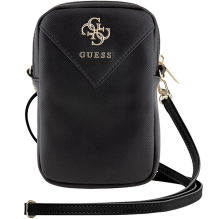 Guess Zip Triangle 4G bag - black