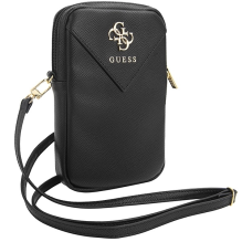 Guess Zip Triangle 4G bag - black