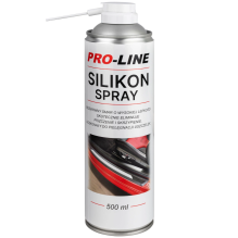 Silikoninis purškiamas tepalas sandariklių priežiūrai PRO-LINE 500ml