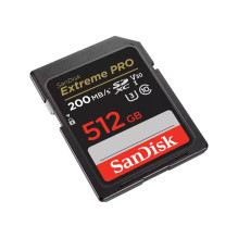 Atminties Kortelė - SanDisk Extreme PRO 512 GB Klasė 10