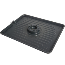 Grill grate for a gas camping stove with a CAST IRON burner function