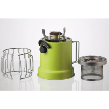 2in1 Tourist stove with a heater for MEVA VATOP gas cartridges